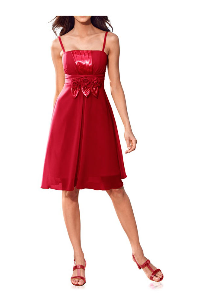 kurzes kleid für besondere anlässe Cocktailkleid, rot von Ashley Brooke event Grösse 40 035.199 Missforty