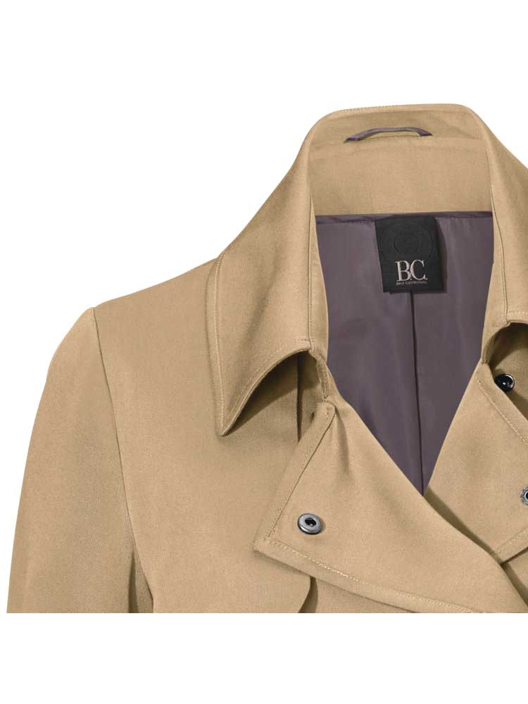 Damenmäntel Frühjahr 2021 HEINE Dame Designer-Trenchcoat Übergangsmantel Mantel Coat Beige Camel 155.677 Missforty
