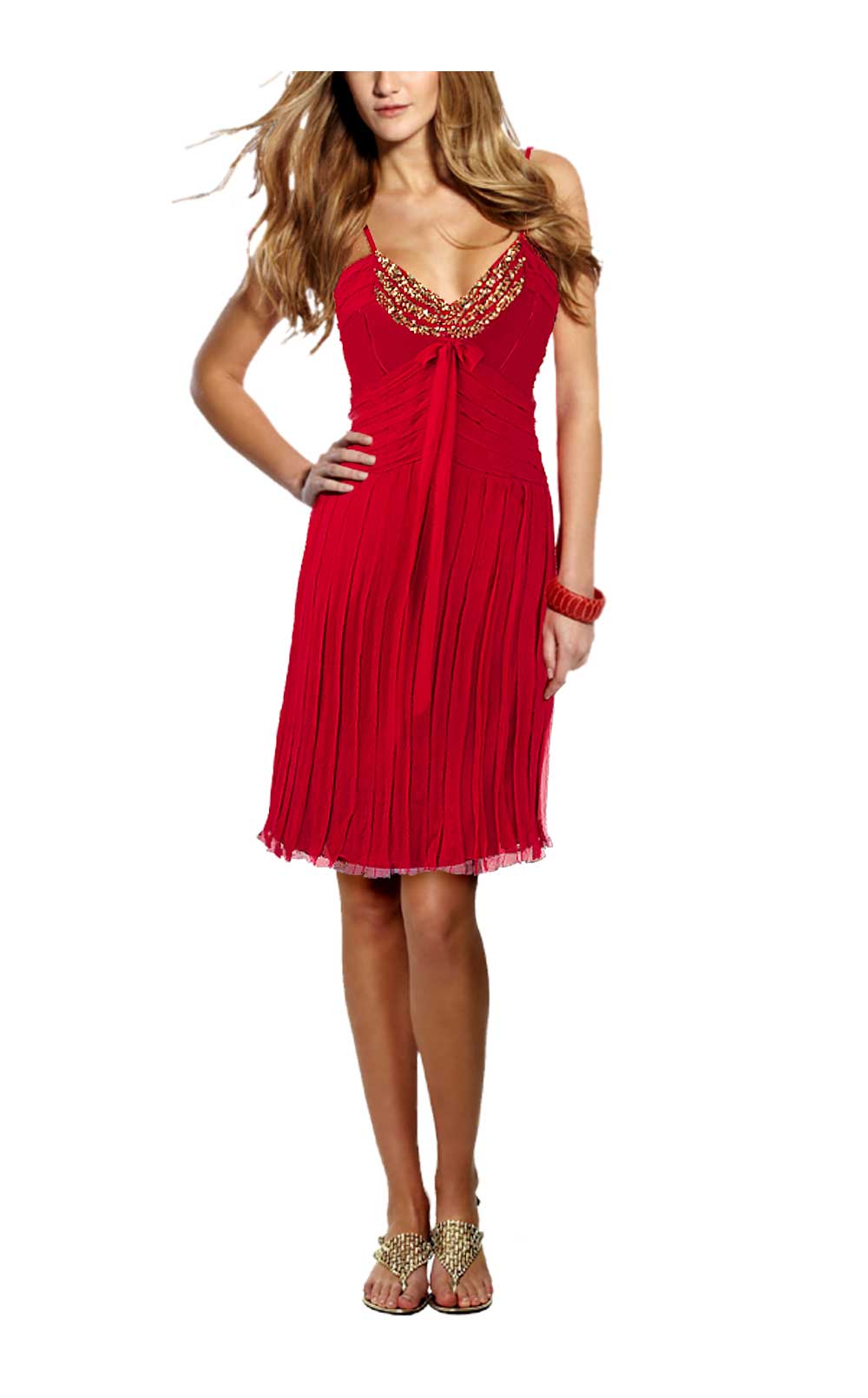 kurzes kleid für besondere anlässe Seiden-Abendkleid rot von BELOUNGED Grösse 36 407.471 Missforty