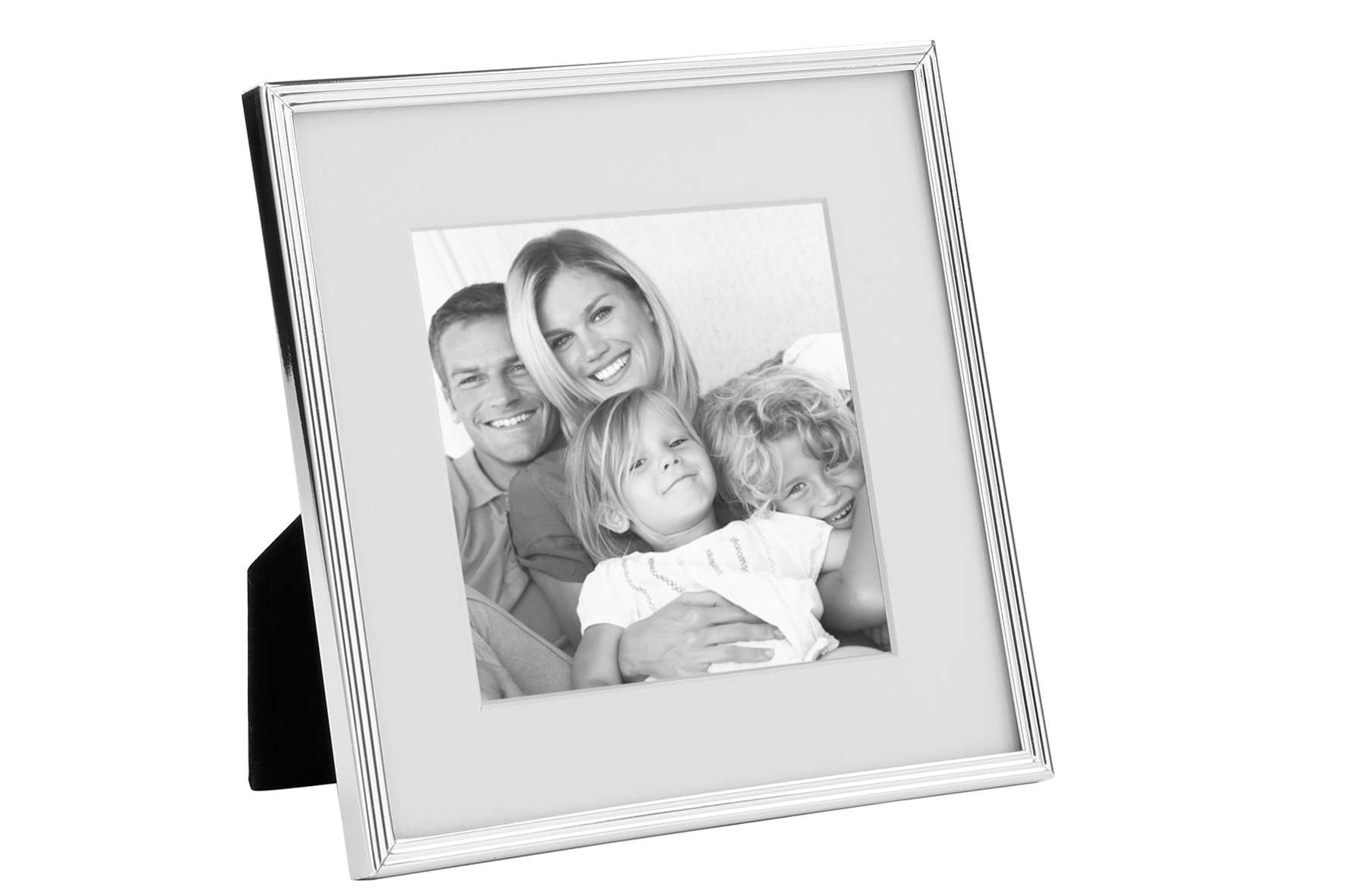 Bilderrahmen Fotorahmen quadratisch silber versilbert Fink Joy 10x10 für 1 Foto