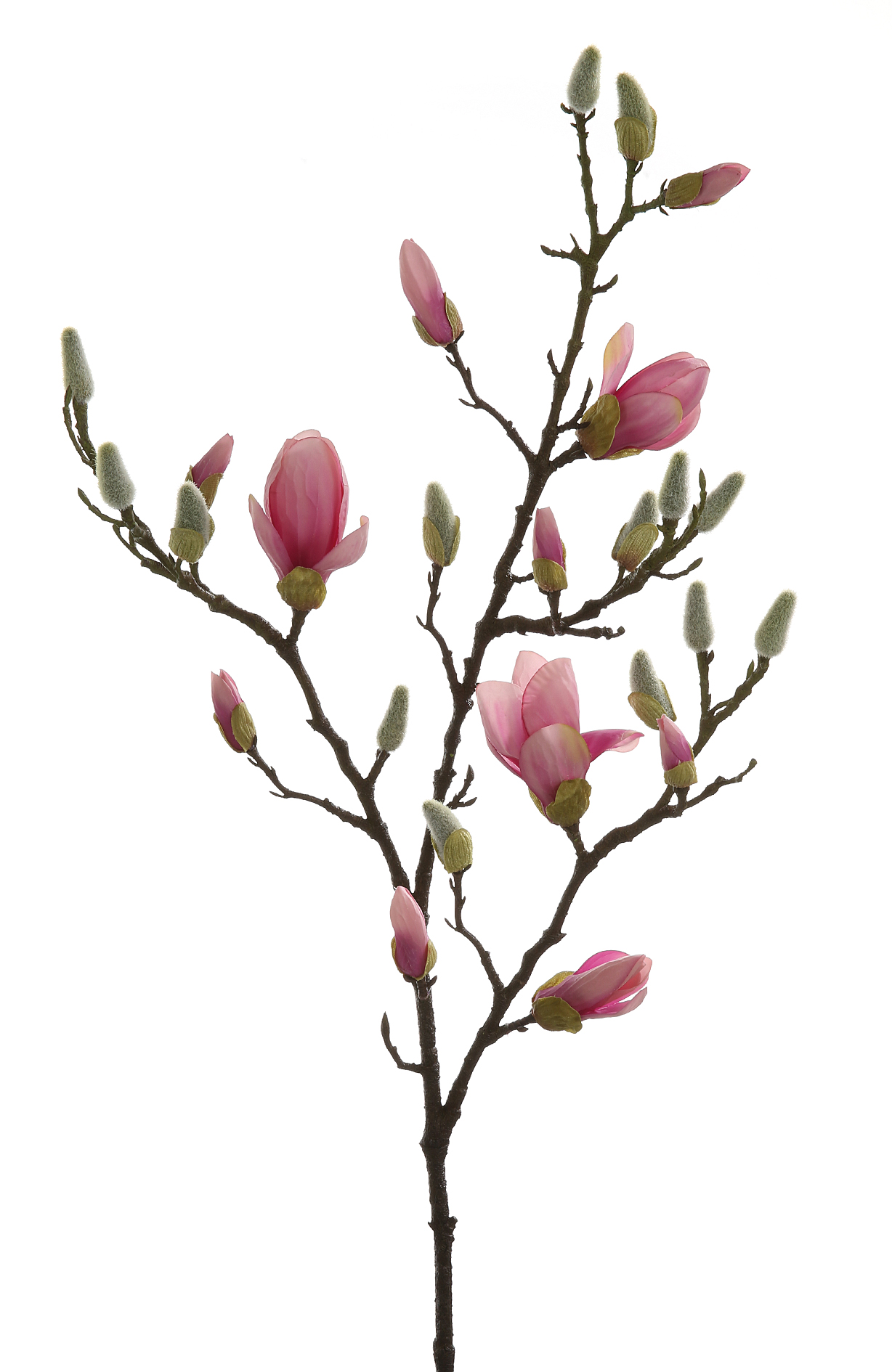 Fink Kunstblume Magnolienzweig amaranth pink