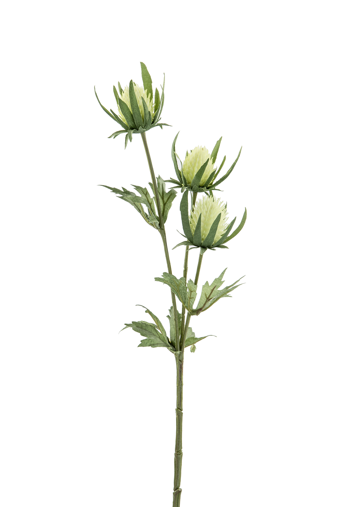 Fink Kunstblume Distel creme