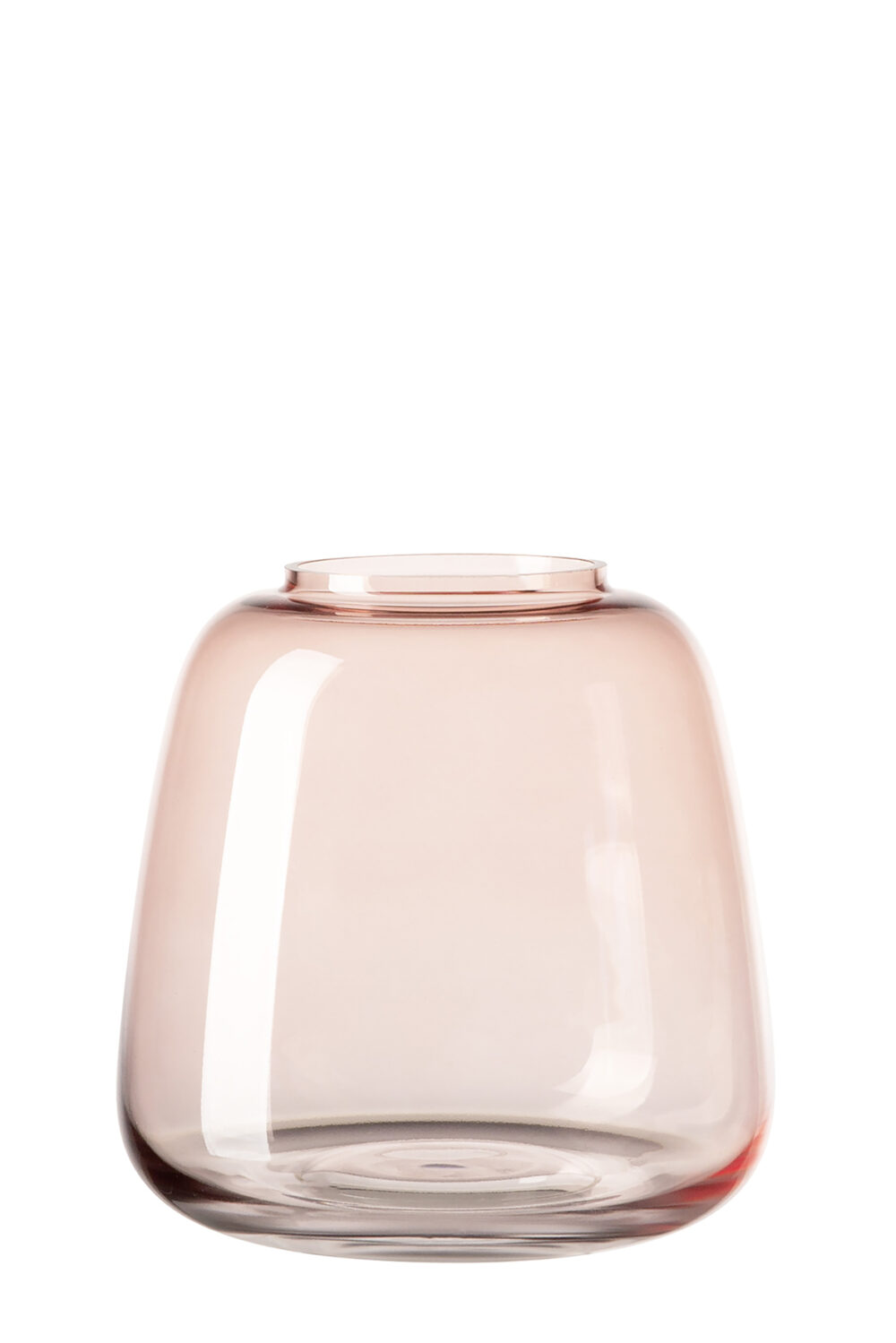 000000012435 Vase Glas Glasvase Fink SUNDAY Dekovase Tischdeko rose Höhe 11 / 15,5 / 19 cm