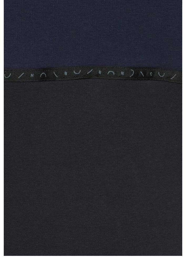 sweatshirts auf rechnung BENCH Damen-Sweatkleid Sweatshirt Kleid m. Taschen Navy-Schwarz 486.531 MISSFORTY