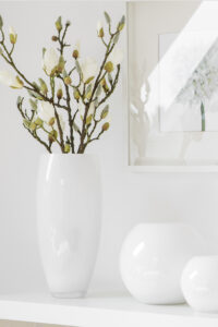000000012728 Vase Glasvase AFRICA Opalweiß von Fink Living