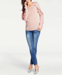 PATRIZIA DINI Strickpullover Damen rosé 002.146 Missforty