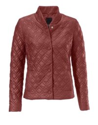 Damenmäntel Frühjahr 2021 HEINE Damen-Steppjacke Jacke Gesteppt Muster Rost Rot Best Connections 002.929 Missforty