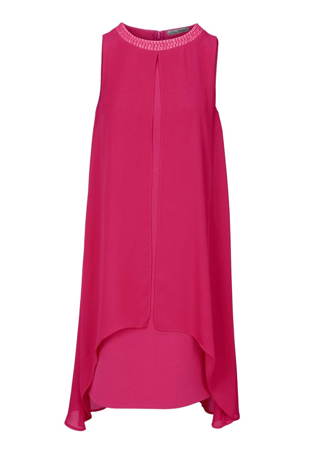 004.767a ASHLEY BROOKE Damen Designer-Cocktailkleid Pink