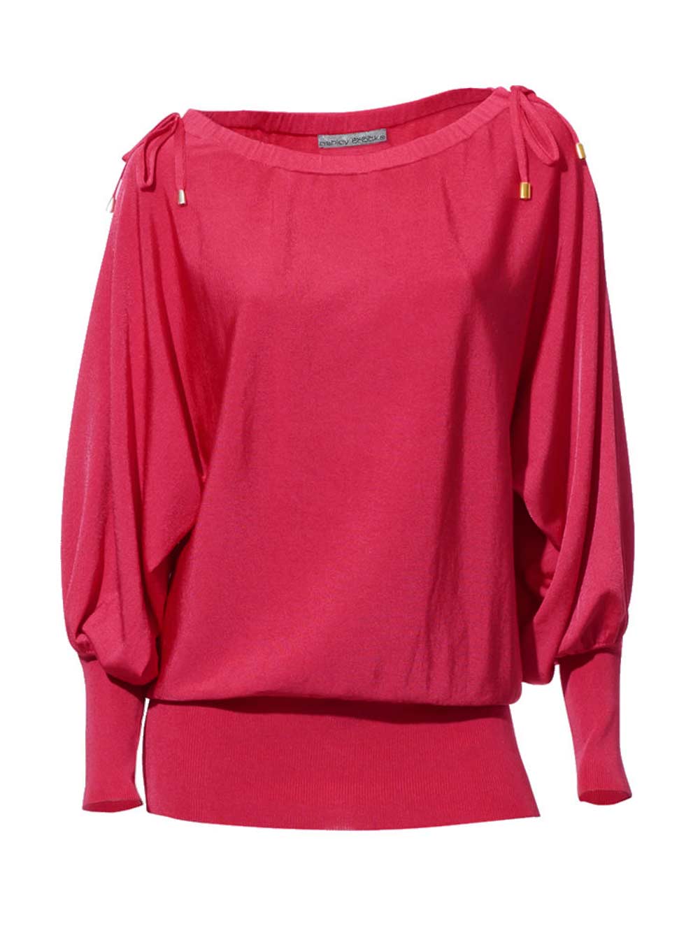 ASHLEY BROOKE Damen Designer-Pullover Pink Missforty