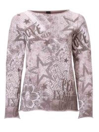 sweatshirts auf rechnung HEINE Damen Designer-Wende-Sweatshirt Mauve 061.459 MISSFORTY