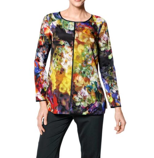 HEINE Damen Druckbluse Bunt 105.364 Missforty