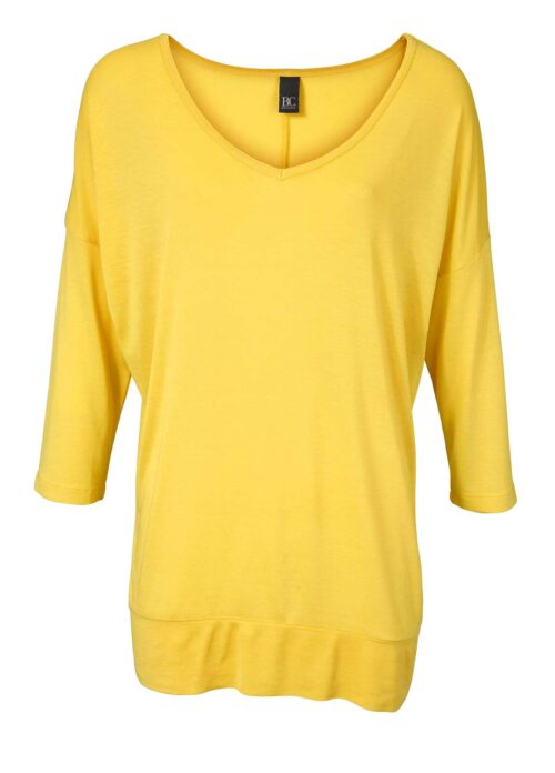 105.810 HEINE Damen Designer-Oversized-Shirt Gelb