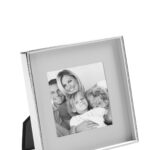 133055 Bilderrahmen Fotorahmen silber versilbert Fink Kim 10x10 für 1 Foto quadratisch