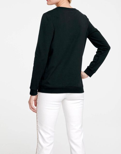 sweatshirts auf rechnung Sweatshirt m. Pailletten, schwarz von HEINE Grösse 36 183.100a MISSFORTY