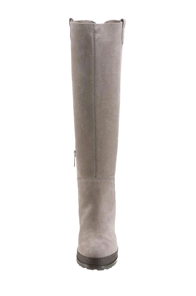 Marc O´Polo Stiefel Veloursleder taupe 253.039 Missforty