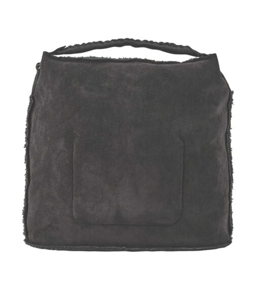 HEINE Fellimitat Tasche, grau 485.590 Missforty.de