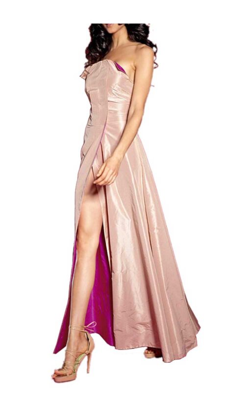 Festmoden Sibilla Pavenstedt for APART Abendkleid lang, apricot-pink 747.267 747.267 Missforty