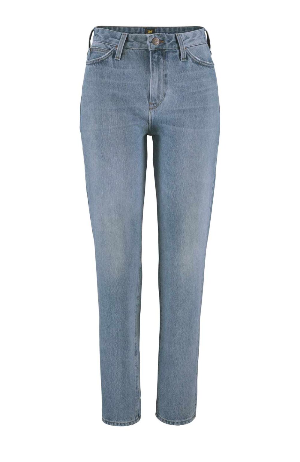 LEE Damen Jeans Hose blau used Deinim Mom Straigt High Waist Missforty Online kaufen