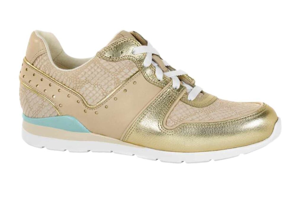 bequeme Schuhe UGG Damen Sneaker beige-goldfarben 298.611 Missforty.