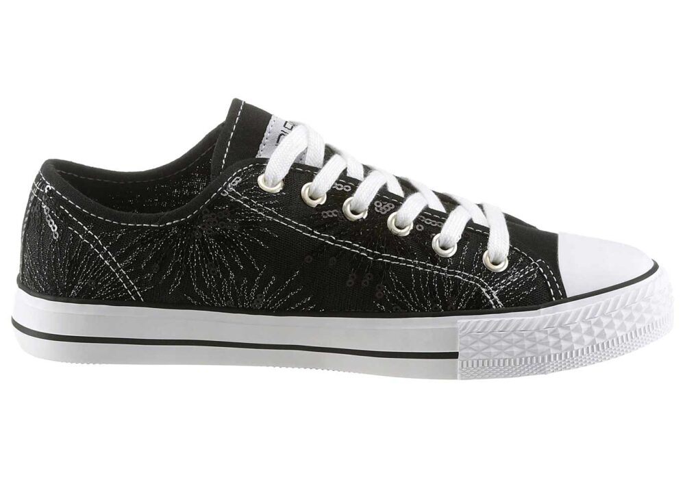 bequeme Schuhe Suri Frey Damen Sneaker schwarz 374.502 Missforty.