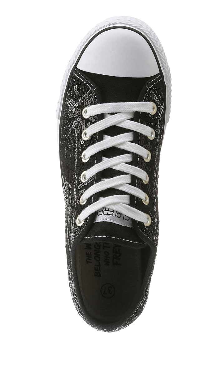 bequeme Schuhe Suri Frey Damen Sneaker schwarz 374.502 Missforty.