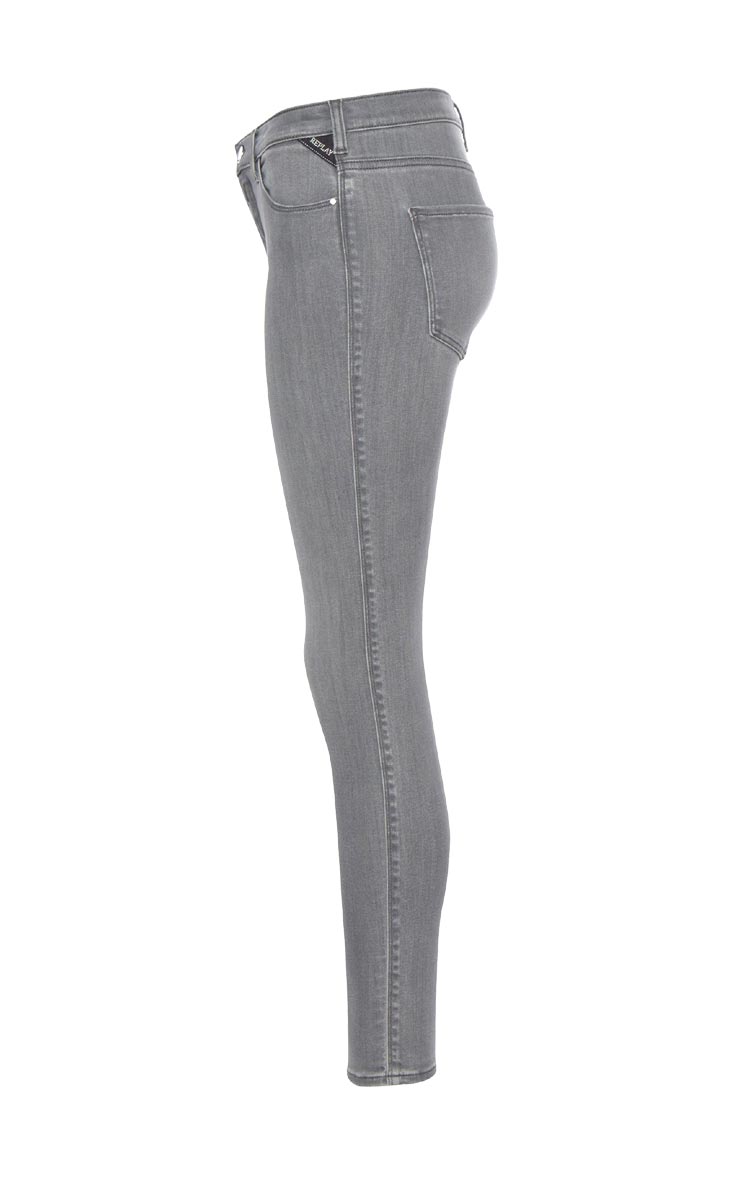 REPLAY Damen Jeans Hose Stretch used mit Strass High Waist Missforty Online kaufen