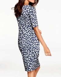 064.239 Ashley Brooke Damen Kleid Etuikleid halbarm Jerseykleid mit Stretch