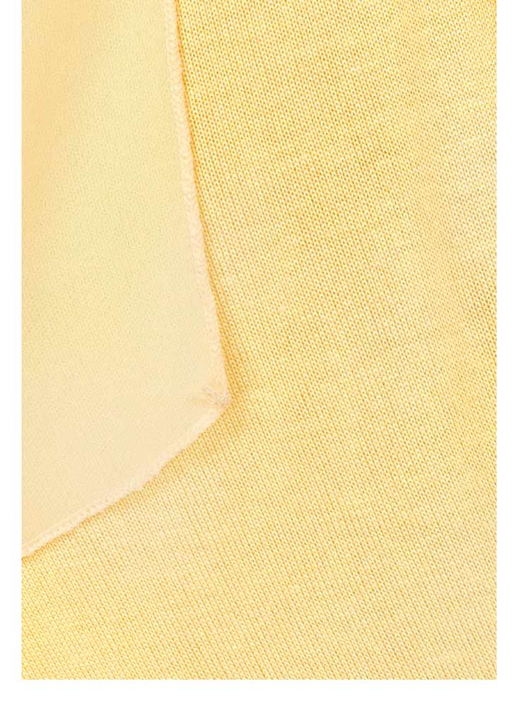 670.405 Laura Scott Damen ausgefallene Strickjacke modern Sommer Chiffon gelb