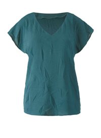 Damen Bluse grün Tunika Shirt Sommer Création L Missforty