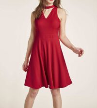 HEINE Damen Minikleid Kleid Rot missforty