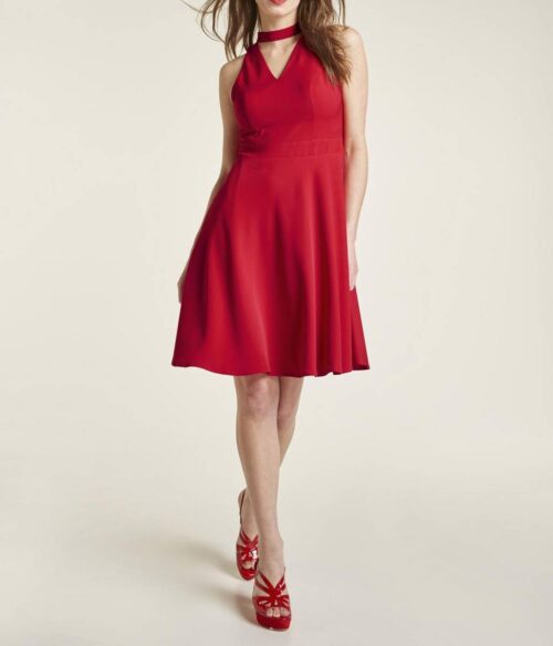 HEINE Damen Minikleid Kleid Rot missforty