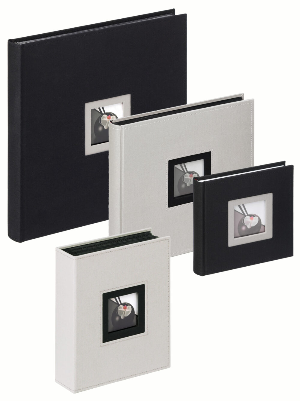 Designalben Black and White, schwarz 30X30 cm Online kaufen Missforty