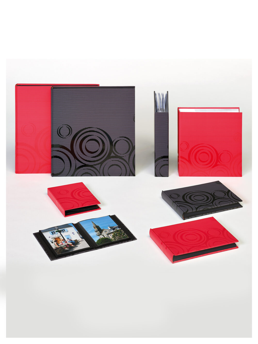 Designalbum Orbit, rot, 30x33 cm Online kaufen Missforty