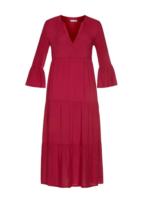 999.095 Damen Kleid, rot von Tamaris
