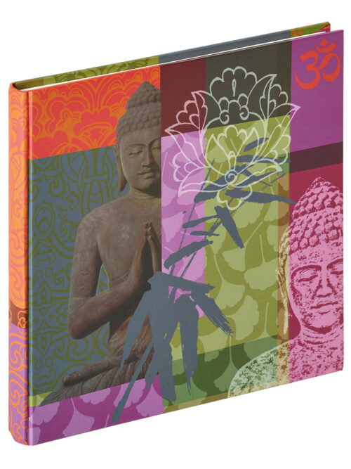 Designalbum Buddha, rot, 26X25 cm Online kaufen Missforty