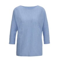 Merinowolle-Pullover, blau Missforty