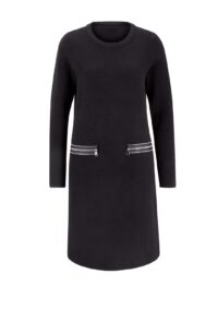 751.733 Damen Strickkleid schwarz Rick Cardona