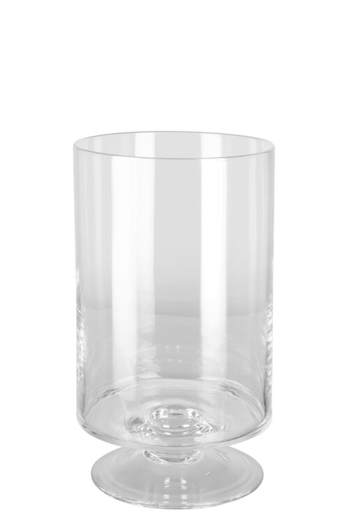 112334 VIANA Vase Windlicht, Glas klar Höhe 34,5 cm