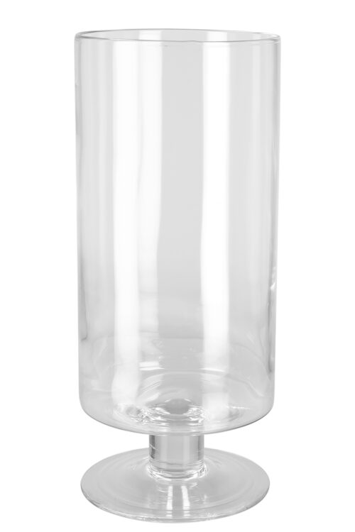 112335 VIANA Vase Windlicht, Glas Höhe 43,5cm