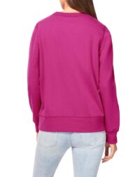 sweatshirts auf rechnung Damen Sweatshirt mit Smiley-Motiv, pink 704.319 MISSFORTY