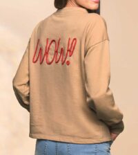 sweatshirts auf rechnung Damen Sweatshirt mit Applikation, camel 883.584 MISSFORTY