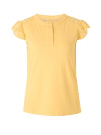 831.214 Damen Shirt mit Spitze gelb