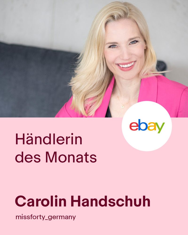 Keynote Speaker Carolin Handschuh | eBay Händlerin des Monats