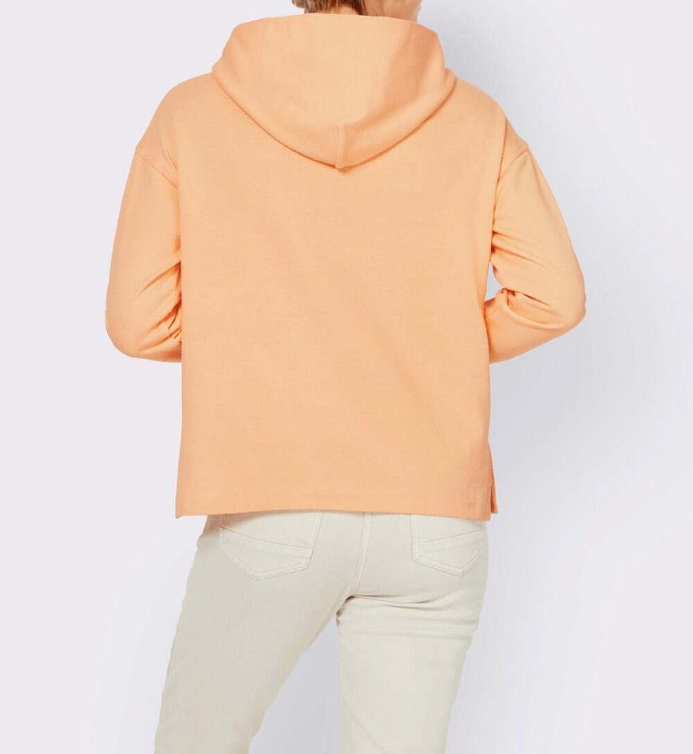 sweatshirts auf rechnung Sweatshirt mit Kapuze, apricot 721.946 MISSFORTY