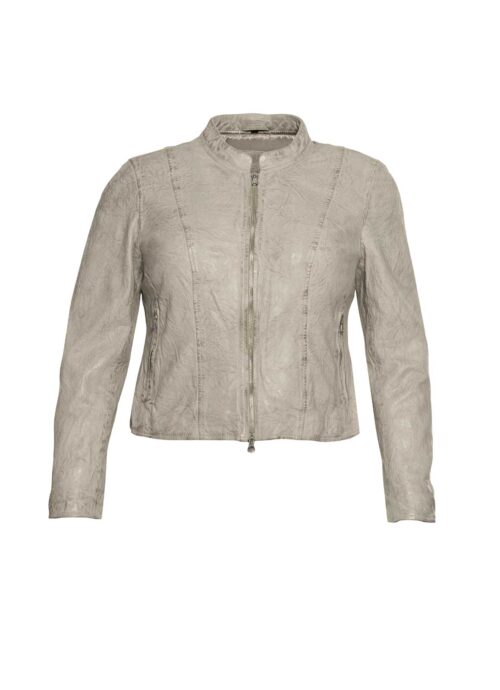 143.378 Lammnappa-Lederjacke m. Crinkle-Effekt, camel