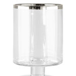 111011 BELINDA/Bonboniere,m.Deckel,2tlg./H.29cm,D.16,5cm