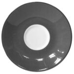 125094 MOMENTS Unterteller mit Platinumauflage in grau