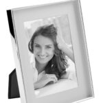 133056 Fink Kim Fotorahmen Bilderrahmen silber Rahmen 13x18 für Foto