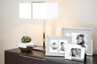 133086 Fotorahmen Bilderrahmen Glas Rahmen 9x13 Fink Ben silber Glasrahmen
