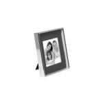 133188 KIM Rahmen,versilbert grau Passepartout,AS/10x10cm